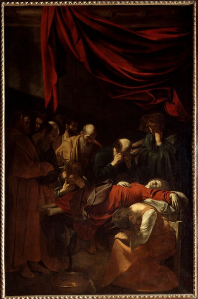 Jungfruns död, 1605 av Michelangelo Merisi da Caravaggio