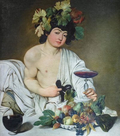 The Young Bacchus, ca 1596 (olja på duk) av Michelangelo Merisi da Caravaggio