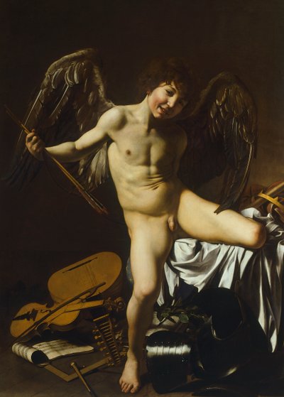 Segerrik Amor av Michelangelo Merisi da Caravaggio