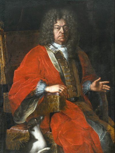 Porträtt av Jan Dobrogost Krasiński av Michelangelo Palloni