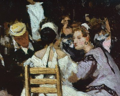 Ett kafé på Piazza San Marco, av Michele Cammarano av Michele Cammarano