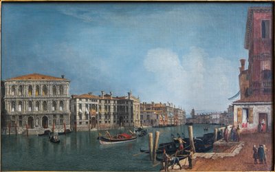 Utsikt över Canal Grande nära Ca