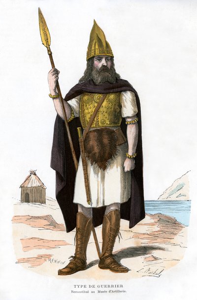 Krigare, möjligen gallisk eller frankisk, 1882-1884. av Michelz