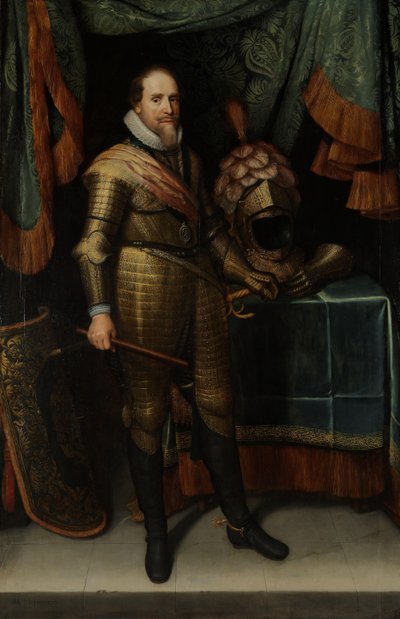 Maurits, Prins av Orange (1567-1625) Porträtt av Maurits (1567-1625), Prins av Orange av Michiel Jansz van Mierevelt