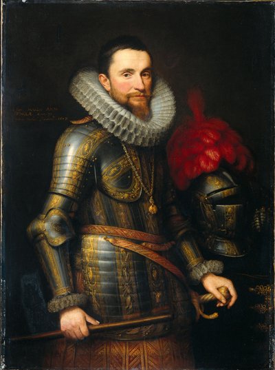 Porträtt av Ambrosio Spinola 1569-1630, 1609 av Michiel Jansz van Mierevelt