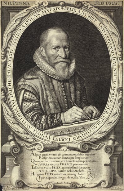 Porträtt av Felix van Sambix av Michiel Jansz van Mierevelt