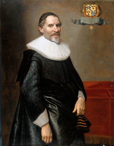 Porträtt av François van Aerssen, Lord of Sommelsdijk, De Plaat och Spijk av Michiel Jansz van Mierevelt