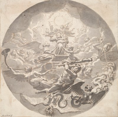 Allegori om skyddet av art av Michiel van Musscher
