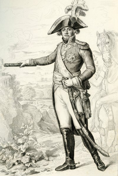 Jean-Mathieu-Philibert Serurier, 1804, 1839. av Migneret