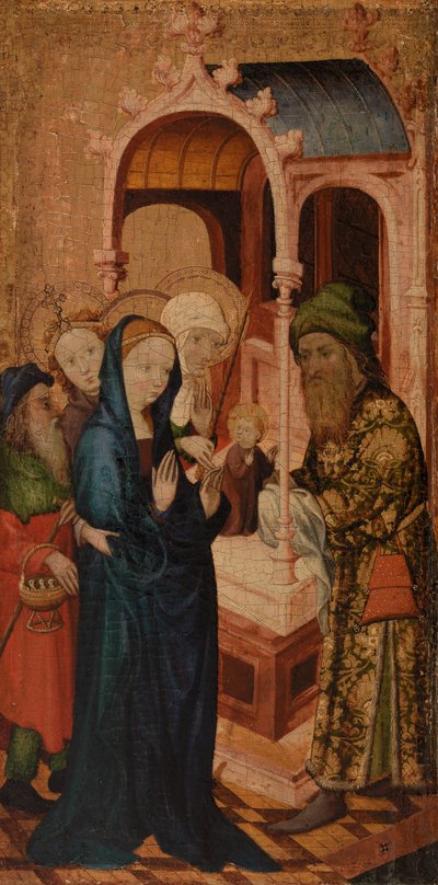 Presentation av Kristus i templet av Miguel Alcaniz