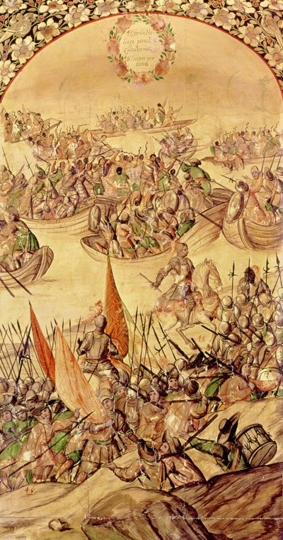 Garcia de Holguin ockuperar Quanhtemoc av Miguel Gonzalez
