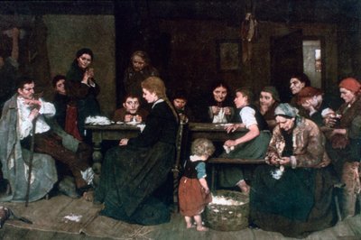 Utan titel, c1864-1900 av Mihály Munkácsy
