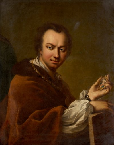 Självporträtt, 1731-1734. av Mijtens