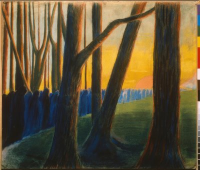 Begravningssymfoni (III) av Mikalojus Ciurlionis