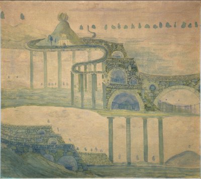 Žemaitija vägkorsningar av Mikalojus Ciurlionis
