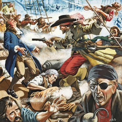 Pirater av Mike (20th century) White