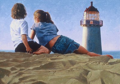 Eftermiddag på stranden av Mike Briscoe