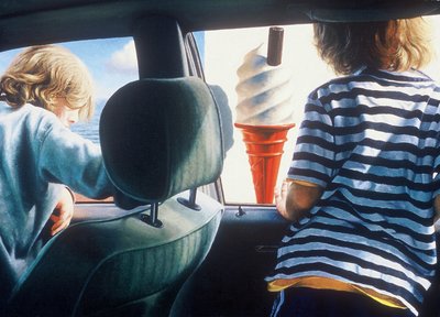 Dag på strandpromenaden av Mike Briscoe