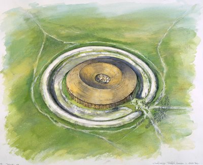 Woodhenge, c2400-talet f.Kr., c1990-2010 av Mike Seaforth