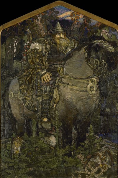 Bogatyr, 1898 av Mikhail Aleksandrovich Vrubel