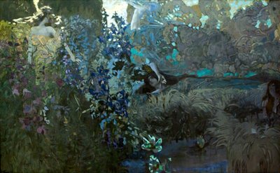 Morgon, 1897. av Mikhail Aleksandrovich Vrubel