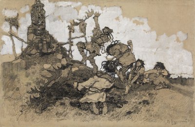 Tillber idoler av Mikhail Dmitrievich Ezuchevsky
