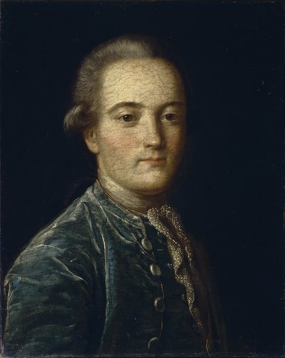 Porträtt av Matvei Grigorievich Spiridov 1751-1829, 1776 av Mikhail Shibanov