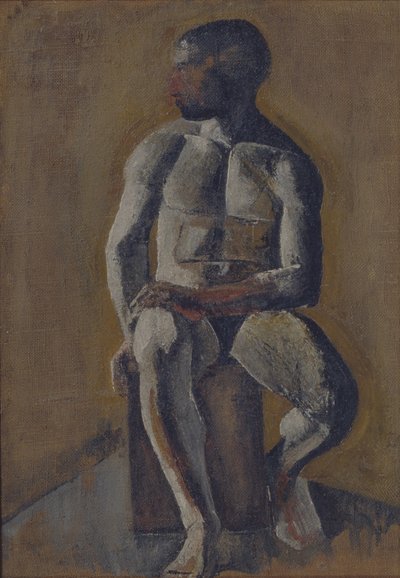 Porträtt av Kirill Zdanevich 1892-1969, 1910-talet av Mikhail Vasilyevich Le Dantyu