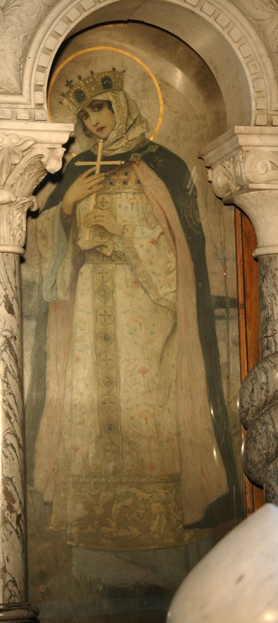 Sankta Olga, prinsessa av Kiev, 1885-1896 av Mikhail Vasilievich Nesterov