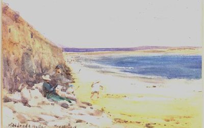 På stranden av Mildred Anne Butler