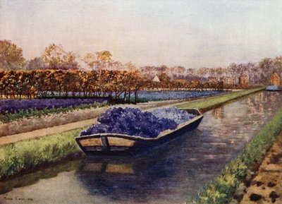 En båtlast av doft (färg litho) av Mima Nixon