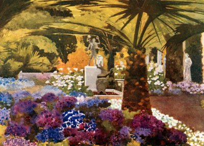 Cinerarias, Achilleion, Korfu av Mima Nixon
