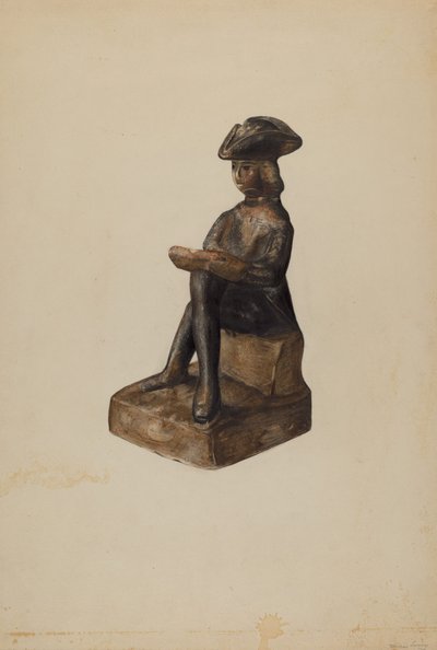 Figur, c. 1938. av Mina Lowry