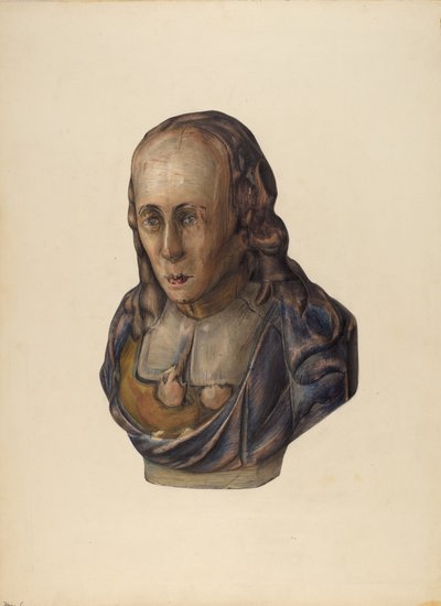 Galjonsfigur: Pilgrim av Mina Lowry