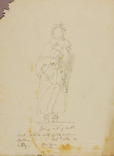 Figur Studie (avslutande bad) av Miner Kilbourne Kellogg