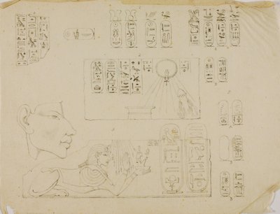 Hieroglyfer av Miner Kilbourne Kellogg