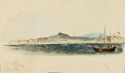 Hamn i Larnaca av Miner Kilbourne Kellogg
