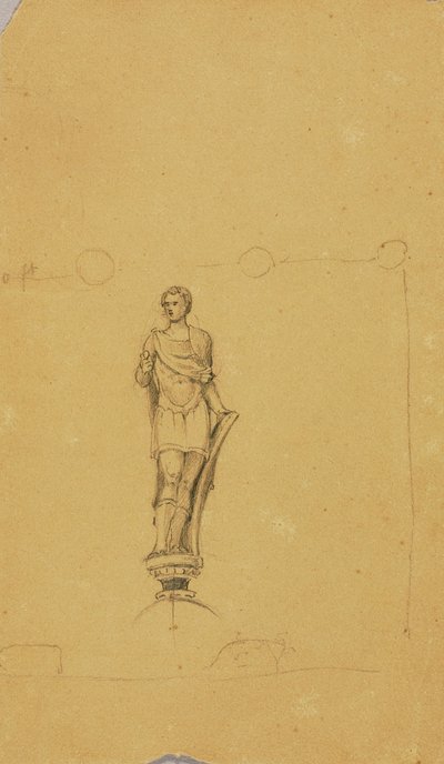 Staty av Hadrianus av Miner Kilbourne Kellogg