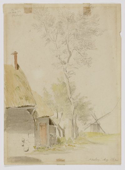 Väderkvarn, St. Valery av Miner Kilbourne Kellogg