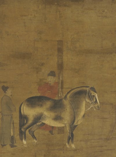 Utvärdera en häst av Ming Dynasty Chinese School