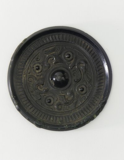 Fragment av en statyett av Ming Dynasty Chinese School