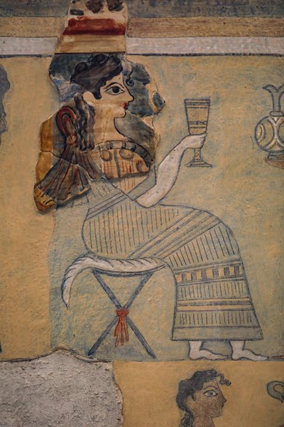 Camp-Pall Fresco av Minoan