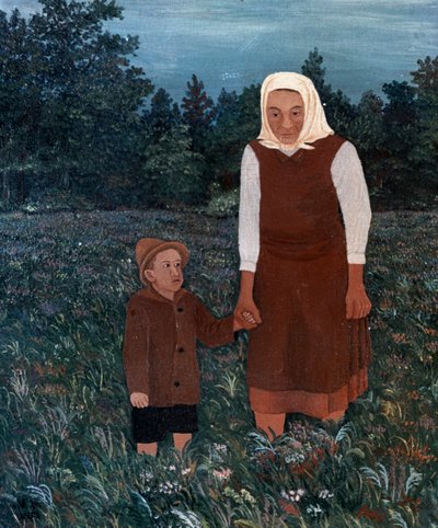 Kvinna från Podravina av Mirko Virius