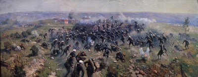 Slaget vid Gorni Dubnik den 24 oktober 1877, 1914 av Mitrofan Borisovich Grekov