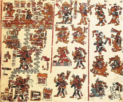 Den mexikanska Codexen i Venedig av Mixtec Mixtec