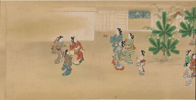 De tolv månadernas högtider, 1682-1752 av Miyagawa Chōshun