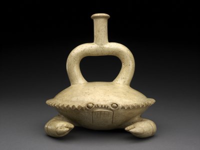 Crab Effigy Vessel av Moche Moche