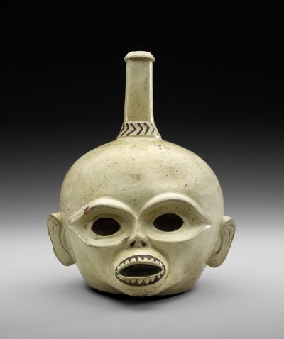 Skallekärl av Moche Moche
