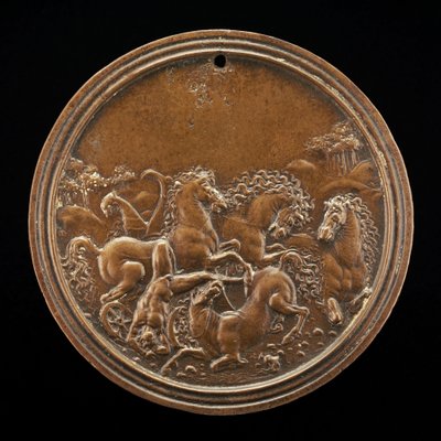 Hippolytus död, sent 1400-tal - tidigt 1500-tal. av Moderno