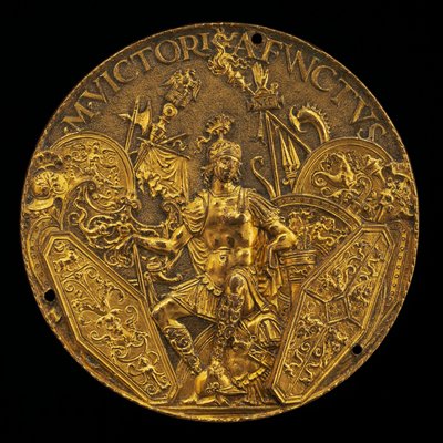 Mars omgiven av troféer, sent 1400-tal - tidigt 1500-tal. av Moderno